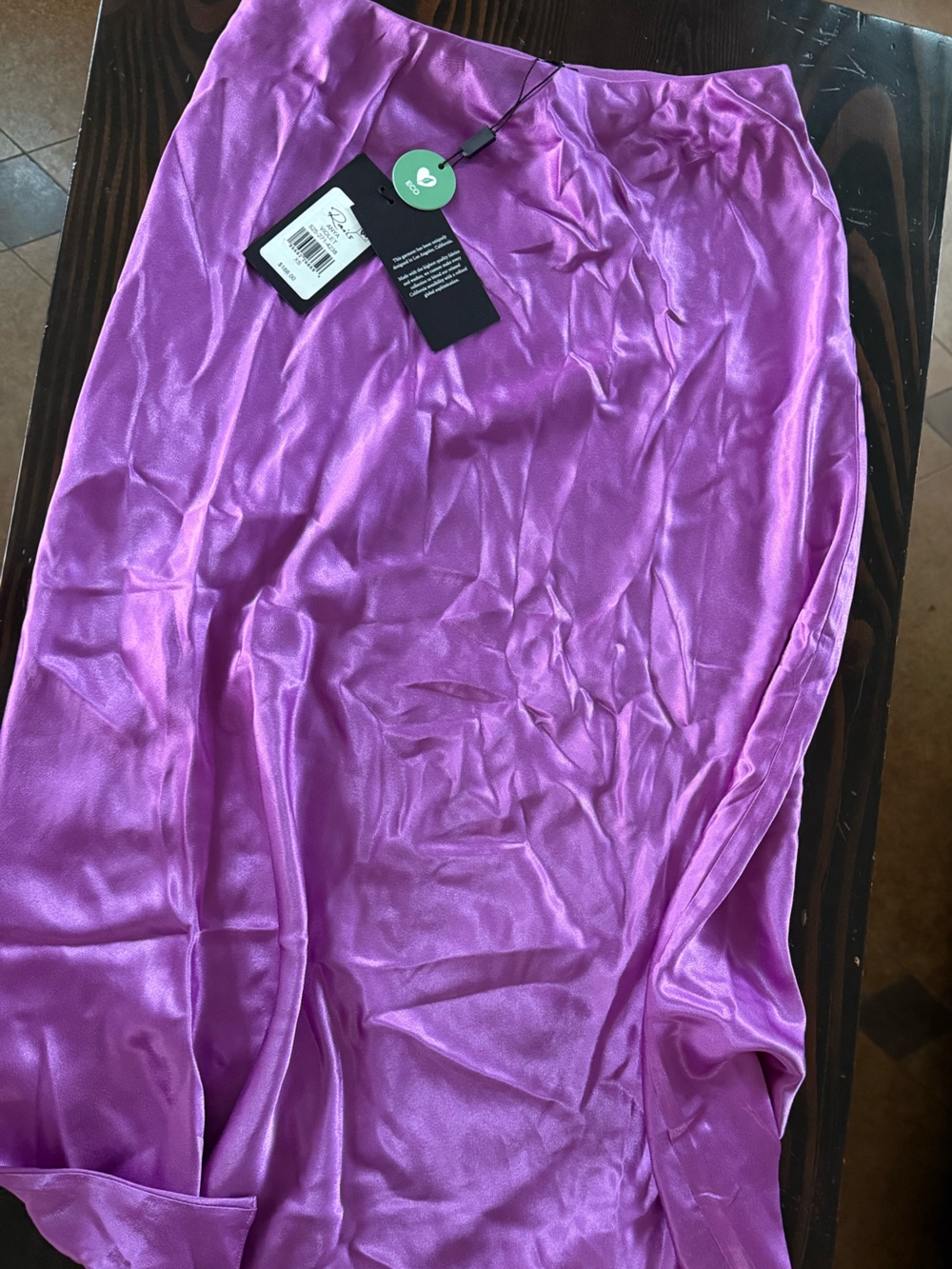 Rails l Satin Midi Skirt